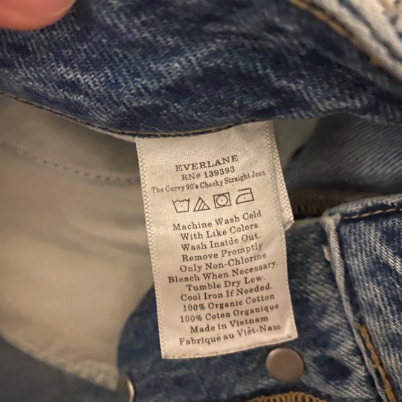 Everlane The Original Curvy Cheeky® Jean 26,5 inseam SIZE 30 - Picture 5 of 5